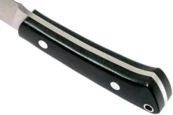 Bark River Woodland Special Black Canvas Micarta, EDC-fixed 12 Bark River Woodland Special Black Canvas Micarta, EDC-fixed -Tienda De Cuchillos BRK01 132BRKC 04 bark river