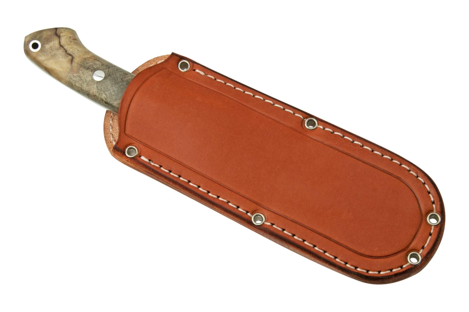 Bark River Classic Drop Point Hunter CPM S45VN Buckeye Burl, Cuchillo Fijo 6 Bark River Classic Drop Point Hunter CPM S45VN Buckeye Burl, Cuchillo Fijo - Imagen 6