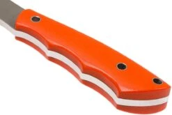 Bark River Mini Canadian A2, Blaze Orange G10, Hollow Pins, Funda Negra 11 Bark River Mini Canadian A2, Blaze Orange G10, Hollow Pins, Funda Negra -Tienda De Cuchillos BRK03 133O10 HP 04 bark river brk03 133o10 hp 04