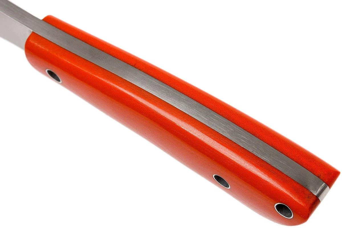 Bark River Mini Canadian A2, Blaze Orange G10, Hollow Pins, Funda Negra 5 Bark River Mini Canadian A2, Blaze Orange G10, Hollow Pins, Funda Negra - Imagen 5