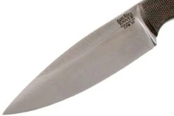 Bark River Mini Aurora CPM 3V, Green Canvas Micarta, Red Liner -Tienda De Cuchillos BRK06 025GNC RL 03 bark river brk06 025gnc rl 03