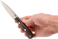 Bark River Mini Aurora CPM 3V, Green Canvas Micarta, Red Liner -Tienda De Cuchillos BRK06 025GNC RL 06 bark river brk06 025gnc rl 06