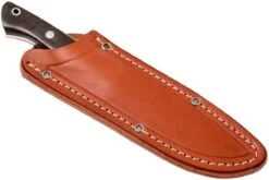 Bark River Mini Aurora CPM 3V, Green Canvas Micarta, Red Liner -Tienda De Cuchillos BRK06 025GNC RL 07 bark river brk06 025gnc rl 07