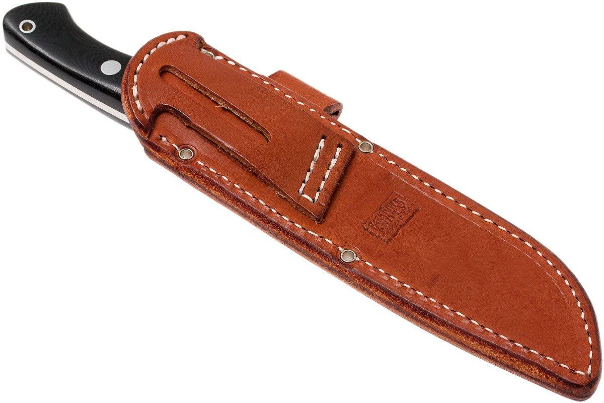 Bark River Aurora LT CPM 3V, Black Linen Micarta 8 Bark River Aurora LT CPM 3V, Black Linen Micarta - Imagen 8