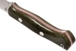 Bark River Aurora A2 Green Canvas Micarta Red Liner, Cuchillo Bushcraft -Tienda De Cuchillos BRK06 115GCMRL 04 bark river knives