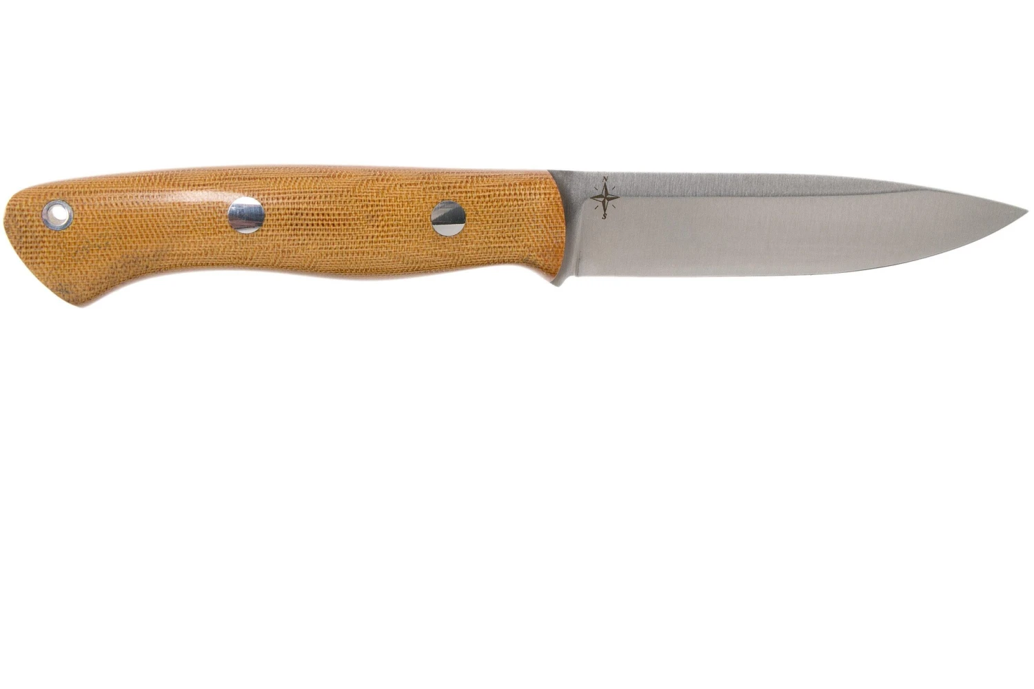 Bark River Aurora A2 Natural Canvas Micarta, Cuchillo Exterior 2 Bark River Aurora A2 Natural Canvas Micarta, Cuchillo Exterior - Imagen 2
