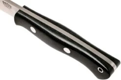 Bark River Aurora 3V, Black Canvas Micarta Cuchillo Bushcraft -Tienda De Cuchillos BRK06 122 3VBLC 06 bark river brk06 122 3vblc 06