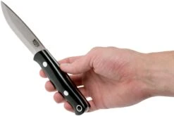 Bark River Bushcrafter I CPM 3V, Black Canvas Micarta -Tienda De Cuchillos BRK06 131BRKC 06 bark river knives