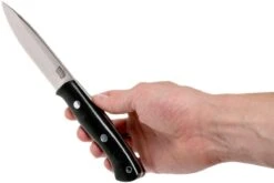 Bark River Aurora CPM Cru-Wear, Black Canvas Micarta, Cuchillo Bushcraft -Tienda De Cuchillos BRK06 163BRKC 06 bark river brk06 163brkc 06