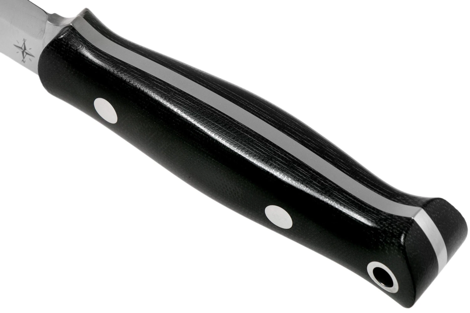 Bark River Bushcrafter CPM CruWear, Black Canvas Micarta, Cuchillo Bushcraft 4 Bark River Bushcrafter CPM CruWear, Black Canvas Micarta, Cuchillo Bushcraft - Imagen 4