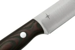 Bark River Aurora II CPM 3V Red & Black SureTouch G10, Cuchillo De Bushcraft -Tienda De Cuchillos BRK06 255RBST 05 barkriver