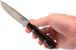 Bark River Bravo Necker II CPM 154CM, Burgundy Snakeskin Micarta 15 Bark River Bravo Necker II CPM 154CM, Burgundy Snakeskin Micarta -Tienda De Cuchillos BRK07 002SBC 06 bark river brk07 002sbc 15