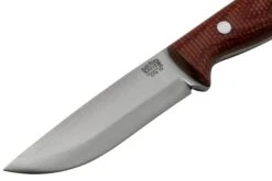 Bark River Gunny Scandi CPM 3V Firedog Canvas Micarta, Cuchillo De Bushcraft -Tienda De Cuchillos BRK07 024FCM 03 barkriver