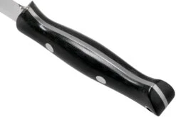 Bark River Bravo EDC CPM 3V Rampless, Black Canvas Micarta Cuchillo Bushcraft -Tienda De Cuchillos BRK07 027BCMR 04 bark river knives