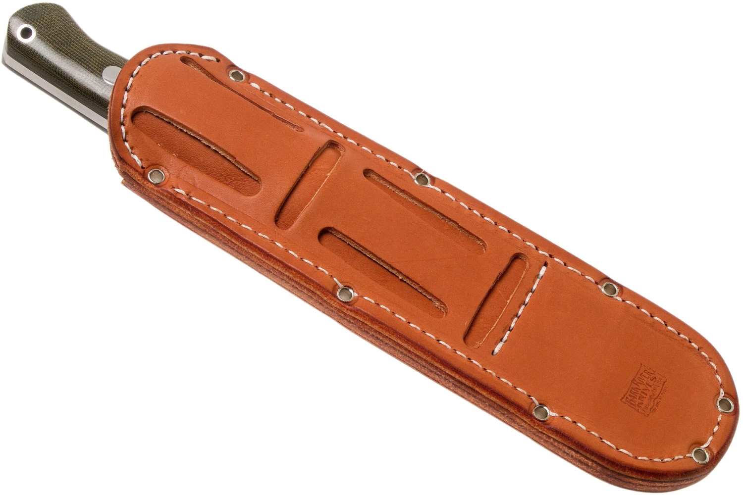 Bark River Bravo 1.5 A2 Green Canvas Micarta Cuchillo De Exterior 7 Bark River Bravo 1.5 A2 Green Canvas Micarta Cuchillo De Exterior - Imagen 7