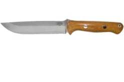 Bark River Bravo 1.5 A2 Natural Canvas Micarta Cuchillo De Exterior