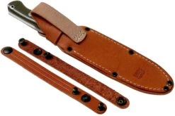 Bark River Bravo 1.5 Rampless CPM 3V Field Knife, Green Canvas Micarta 13 Bark River Bravo 1.5 Rampless CPM 3V Field Knife, Green Canvas Micarta -Tienda De Cuchillos BRK07 122GCMR 07 bark river knives