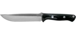 Bark River Bravo 1.5 LT CPM 3V, Black Canvas Micarta Cuchillo De Exterior