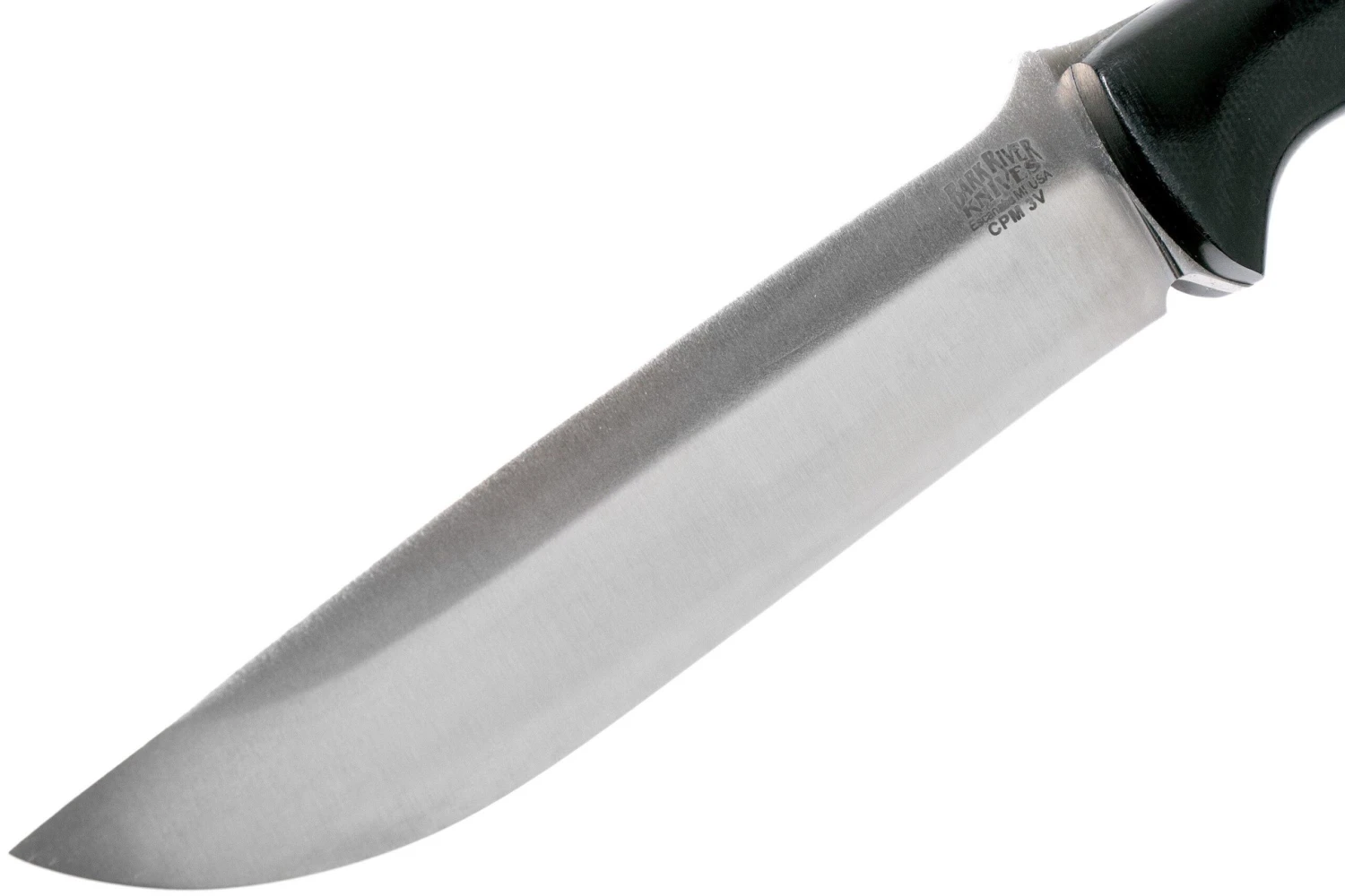 Bark River Bravo 1.5 LT CPM 3V, Black Canvas Micarta Cuchillo De Exterior 3 Bark River Bravo 1.5 LT CPM 3V, Black Canvas Micarta Cuchillo De Exterior - Imagen 3