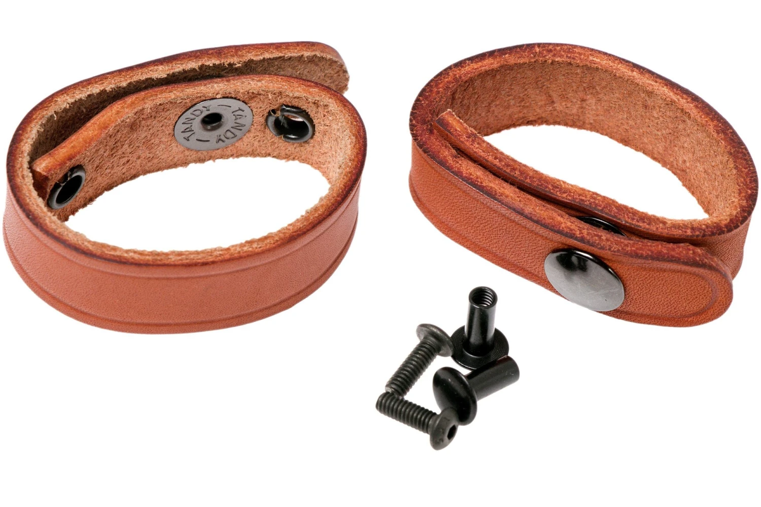 Bark River Bravo 1 LT CPM 3V, Black Canvas Micarta, Funda Marrón 9 Bark River Bravo 1 LT CPM 3V, Black Canvas Micarta, Funda Marrón - Imagen 9