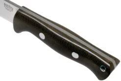 Bark River Bravo 1 LT CPM 3V Rampless, Green Canvas Micarta Cuchillo De Exterior -Tienda De Cuchillos BRK07 126GCM RS 05 bark river knives