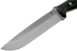 Bark River Bravo 2 CPM 3V, Black Canvas Micarta Cuchillo De Exterior -Tienda De Cuchillos BRK07 221BCM 03 bark river knives