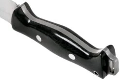 Bark River Bravo 2 CPM 3V, Black Canvas Micarta Cuchillo De Exterior -Tienda De Cuchillos BRK07 221BCM 04 bark river knives