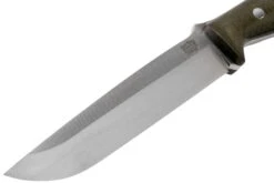 Bark River Bravo 2 CPM 3V, Green Canvas Micarta Cuchillo De Exterior -Tienda De Cuchillos BRK07 221GCM 03 bark river knives