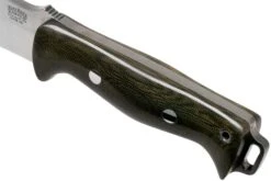Bark River Bravo 2 CPM 3V, Green Canvas Micarta Cuchillo De Exterior -Tienda De Cuchillos BRK07 221GCM 05 bark river knives