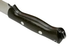 Bark River Vortex CPM 3V Green Canvas Micarta Rampless, Cuchillo De Supervivencia -Tienda De Cuchillos BRK077 127GCR 05 barkriver