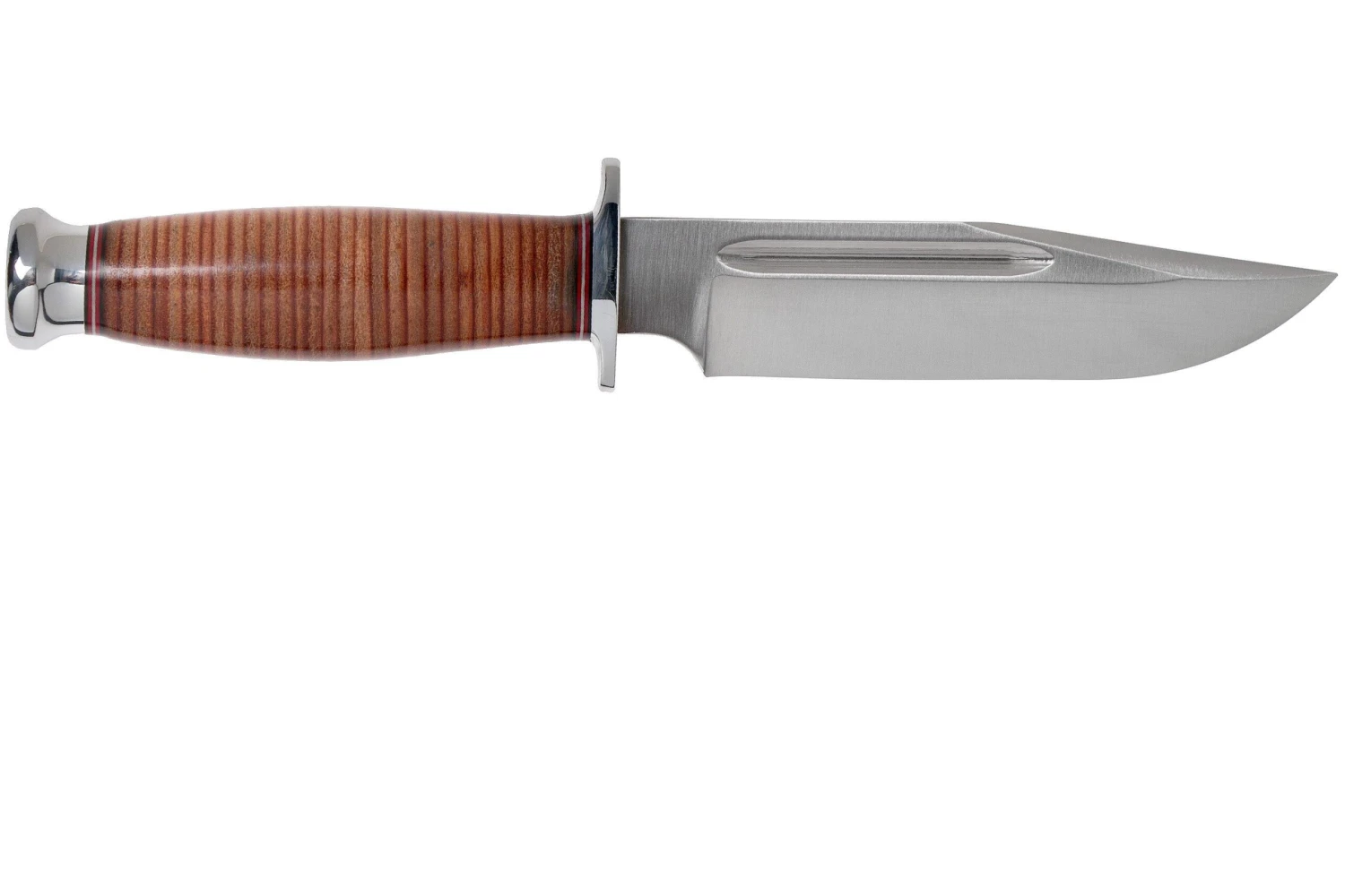 Bark River Teddy A2 Stacked Leather, Double Quillion Cuchillo De Exterior 2 Bark River Teddy A2 Stacked Leather, Double Quillion Cuchillo De Exterior - Imagen 2