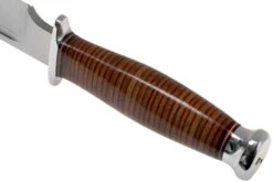 Bark River Teddy A2 Stacked Leather, Double Quillion Cuchillo De Exterior 10 Bark River Teddy A2 Stacked Leather, Double Quillion Cuchillo De Exterior -Tienda De Cuchillos BRK08 114SLDQ 04 bark river knives