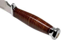 Bark River Teddy A2 Stacked Leather, Single Quillion Cuchillo De Exterior -Tienda De Cuchillos BRK08 114SLSQ 04 bark river knives