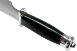 Bark River Highwayman III A2 Black Canvas Micarta Bowie Cuchillo 10 Bark River Highwayman III A2 Black Canvas Micarta Bowie Cuchillo -Tienda De Cuchillos BRK08 313BCM 04 bark river knives