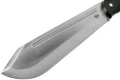 Bark River JX5 Vengeful 1 CPM 3V Black Canvas Micarta Machete -Tienda De Cuchillos BRK10 123BCM 03 bark river knives