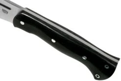 Bark River JX5 Vengeful 1 CPM 3V Black Canvas Micarta Machete -Tienda De Cuchillos BRK10 123BCM 05 bark river knives