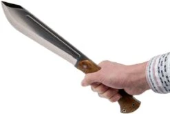 Bark River JX5 Vengeful 1 CPM 3V Dark Curly Maple Machete -Tienda De Cuchillos BRK10 123DCM 06 bark river brk10 123dcm 06