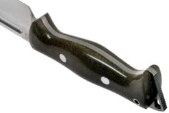 Bark River Bravo Tope Recon CPM 3V Green Canvas Micarta Rampless Cuchillo De Supervivencia 10 Bark River Bravo Tope Recon CPM 3V Green Canvas Micarta Rampless Cuchillo De Supervivencia -Tienda De Cuchillos BRK10 221GCMR 04 bark river knives