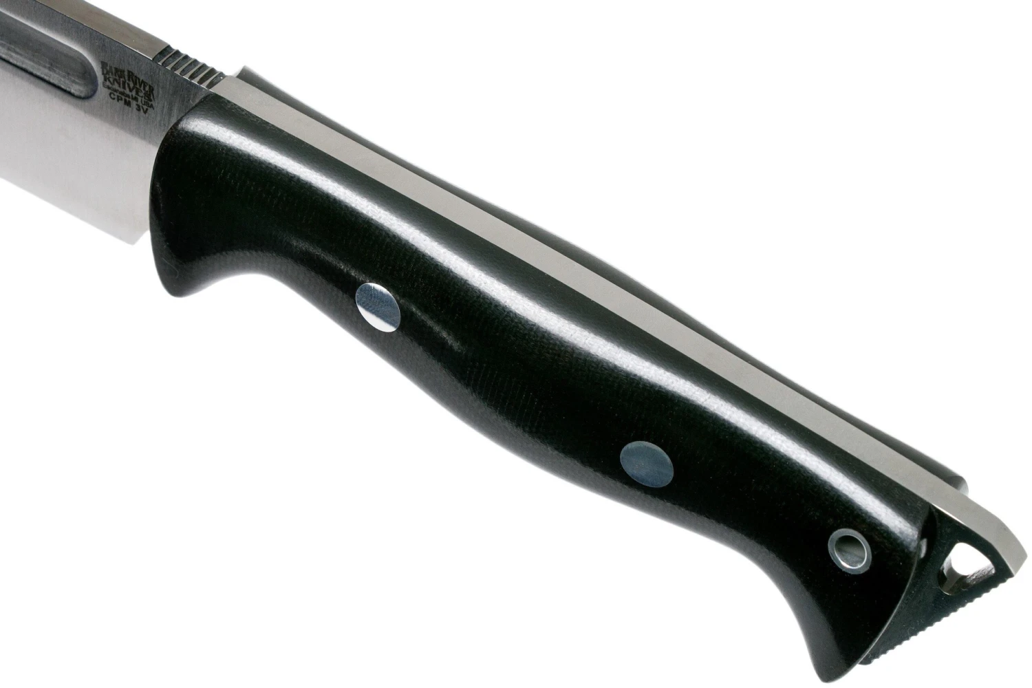 Bark River Bravo Tope Recon Field CPM 3V, Black Canvas Micarta 5 Bark River Bravo Tope Recon Field CPM 3V, Black Canvas Micarta - Imagen 5