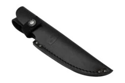 Buck 104 Genuine Leather Sheath 0104-05-BK, Black, Funda De Cuero