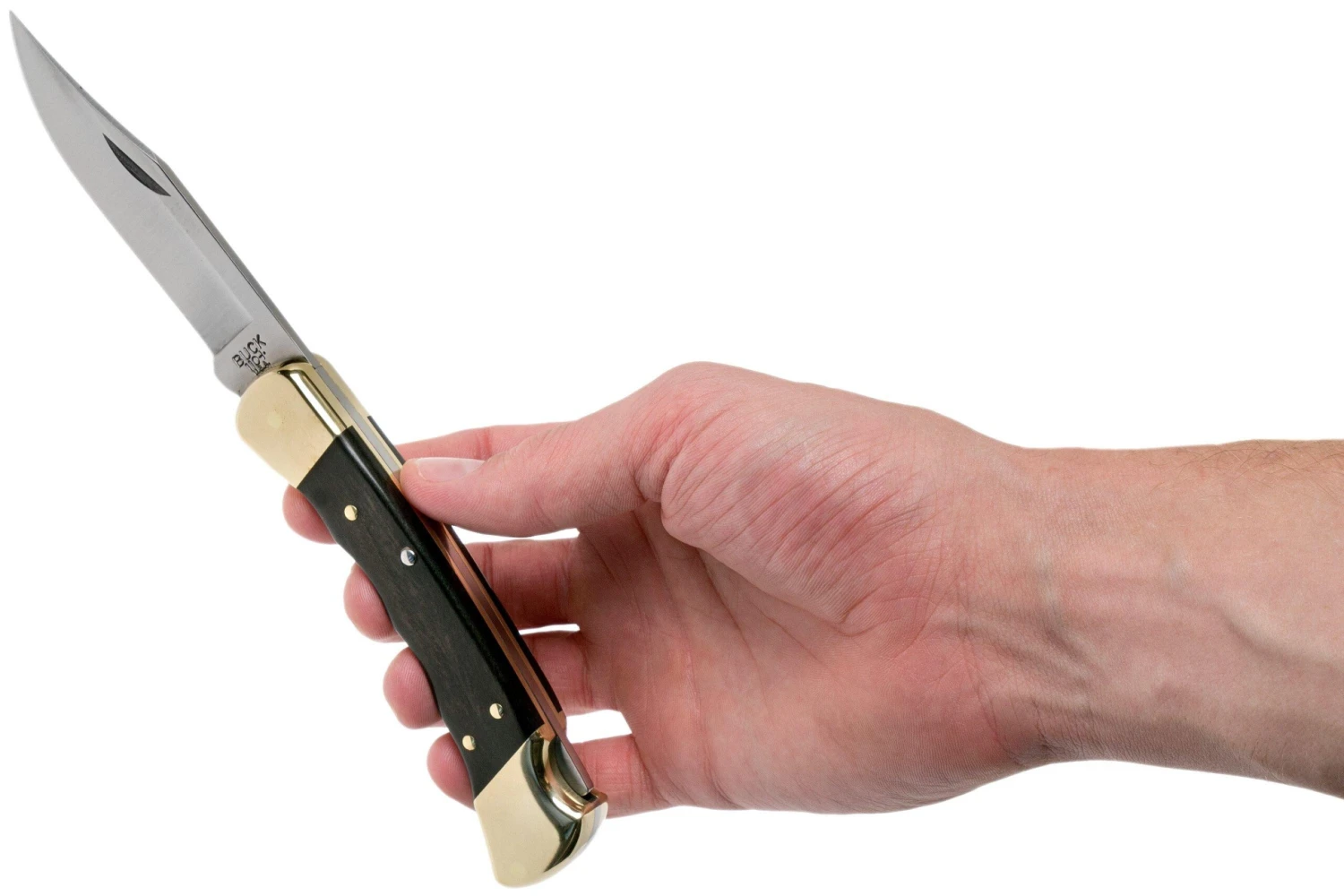 Buck 110 Folding Hunter Navaja, Con Ranuras Para Los Dedos 8 Buck 110 Folding Hunter Navaja, Con Ranuras Para Los Dedos - Imagen 8