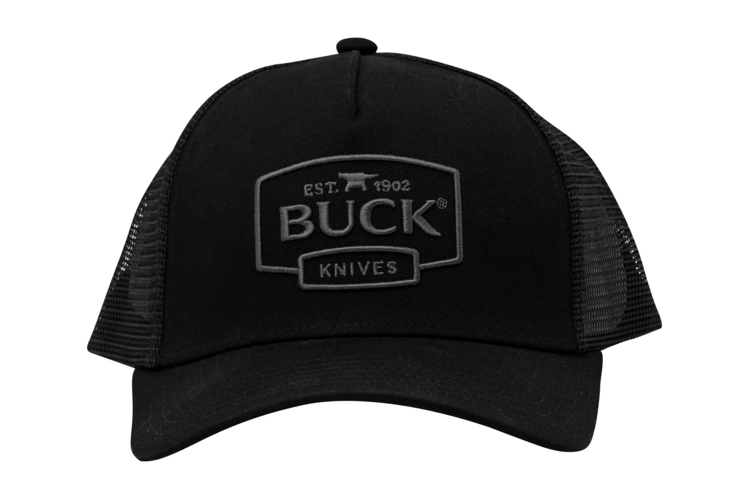 Buck Embroidered Logo Trucker Cap 89162, Gorra 1 Buck Embroidered Logo Trucker Cap 89162, Gorra