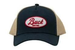 Buck Trucker Cap 89164, Blue And Cream, Gorra