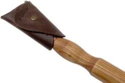 BeaverCraft Oak Spoon Carving Knife Long 30 Mm Long SK2SLONG, Double Edge, Cuchillo Vaciador Con Funda -Tienda De Cuchillos BVSK2SLONG 03 beavercraft