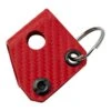 Clip And Carry Kydex Keychain Sheath Gerber Dime, Leatherman Squirt, Carbon Fiber Red GDIME-CF-RED Funda Llavero