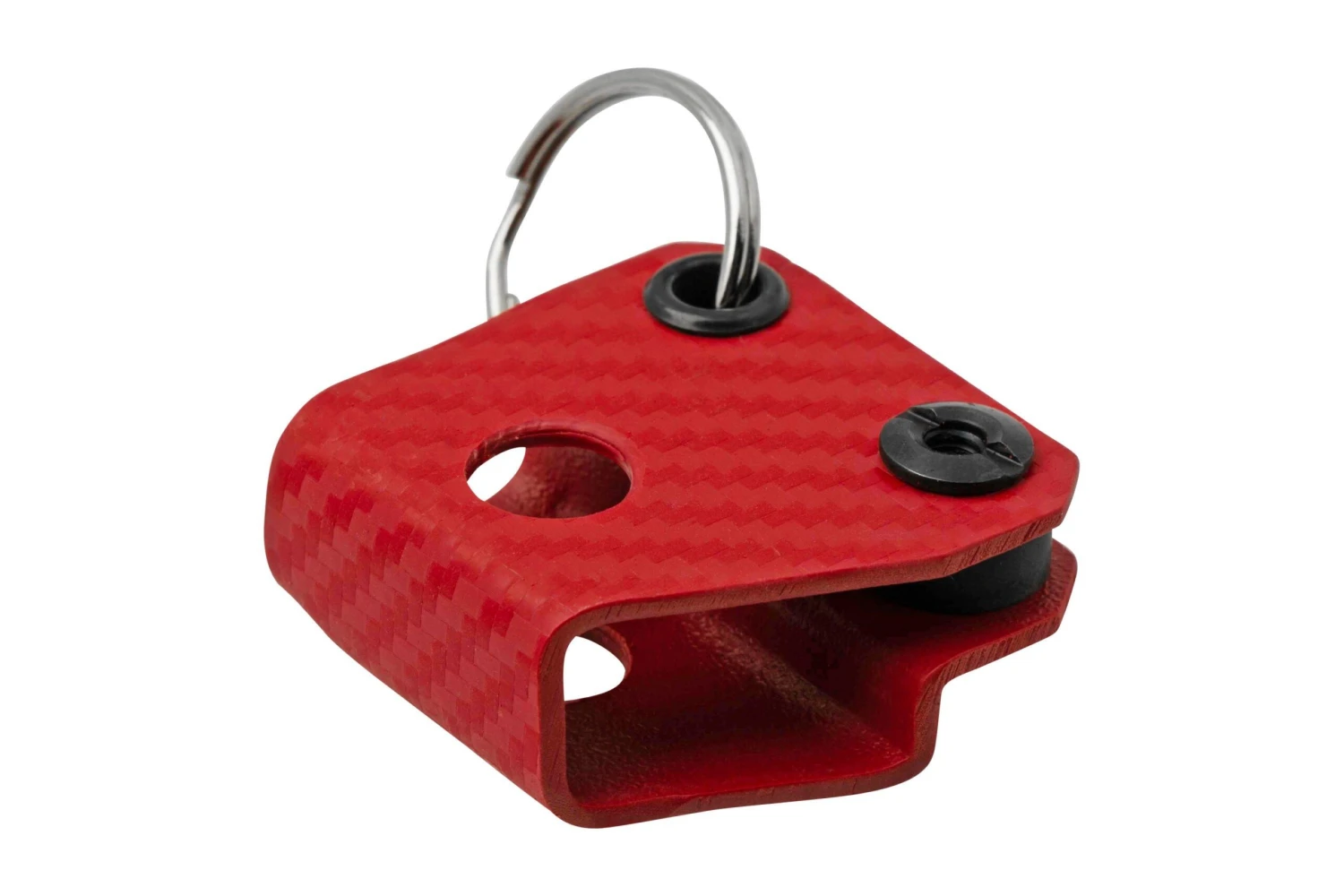 Clip And Carry Kydex Keychain Sheath Gerber Dime, Leatherman Squirt, Carbon Fiber Red GDIME-CF-RED Funda Llavero 3 Clip And Carry Kydex Keychain Sheath Gerber Dime, Leatherman Squirt, Carbon Fiber Red GDIME-CF-RED Funda Llavero - Imagen 3