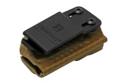 Clip And Carry Kydex Sheath Leatherman Free P2, Carbon Fiber Brown LP2-CF-BRN Funda De Cinturón -Tienda De Cuchillos CALP2 CF BRN 03 clipandcarry