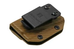 Clip And Carry Kydex Sheath Leatherman Raptor, Carbon Fiber Brown LRAPTOR-CF-BRN Funda De Cinturón -Tienda De Cuchillos CALRAPTOR CF BRN 03 clipandcarry