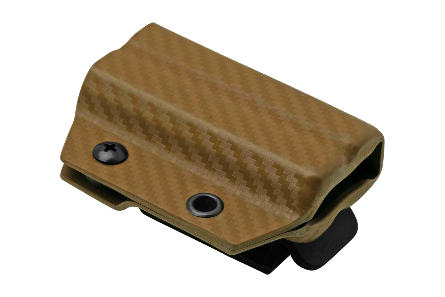 Clip And Carry Kydex Sheath Leatherman Wingman, Sidekick, Rebar, Rev, Carbon Fiber Brown LWING-CF-BRN Funda De Cinturón 2 Clip And Carry Kydex Sheath Leatherman Wingman, Sidekick, Rebar, Rev, Carbon Fiber Brown LWING-CF-BRN Funda De Cinturón - Imagen 2