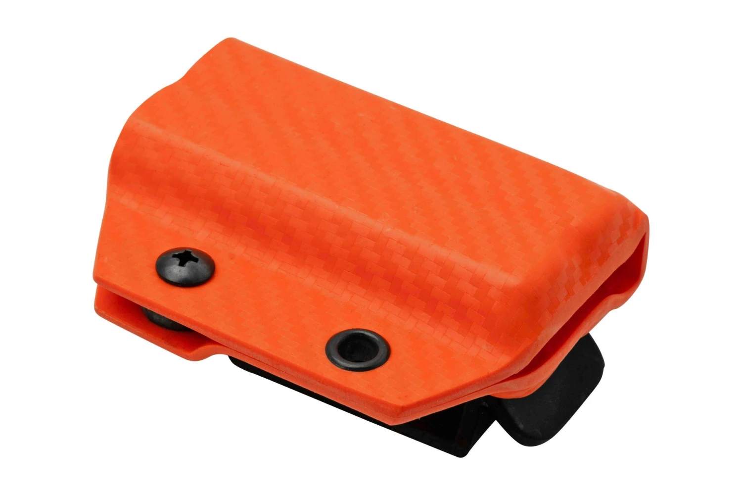 Clip And Carry Kydex Sheath Leatherman Wingman, Sidekick, Rebar, Rev, Carbon Fiber Orange LWING-CF-ORNG Funda De Cinturón 2 Clip And Carry Kydex Sheath Leatherman Wingman, Sidekick, Rebar, Rev, Carbon Fiber Orange LWING-CF-ORNG Funda De Cinturón - Imagen 2